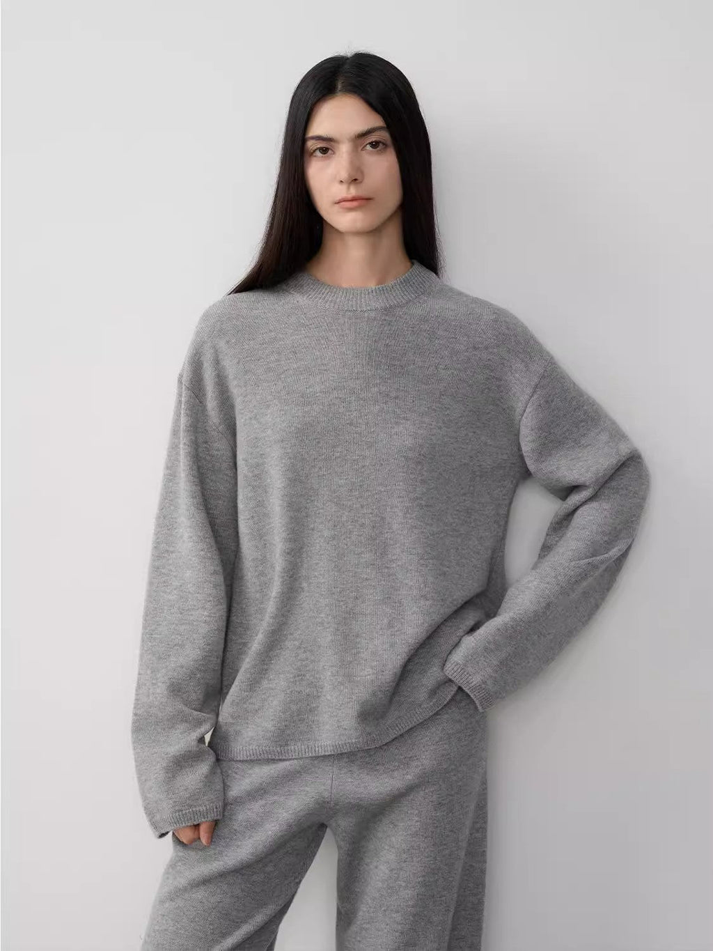 Fireladyfur Women's Merino Wool Knit Outfit