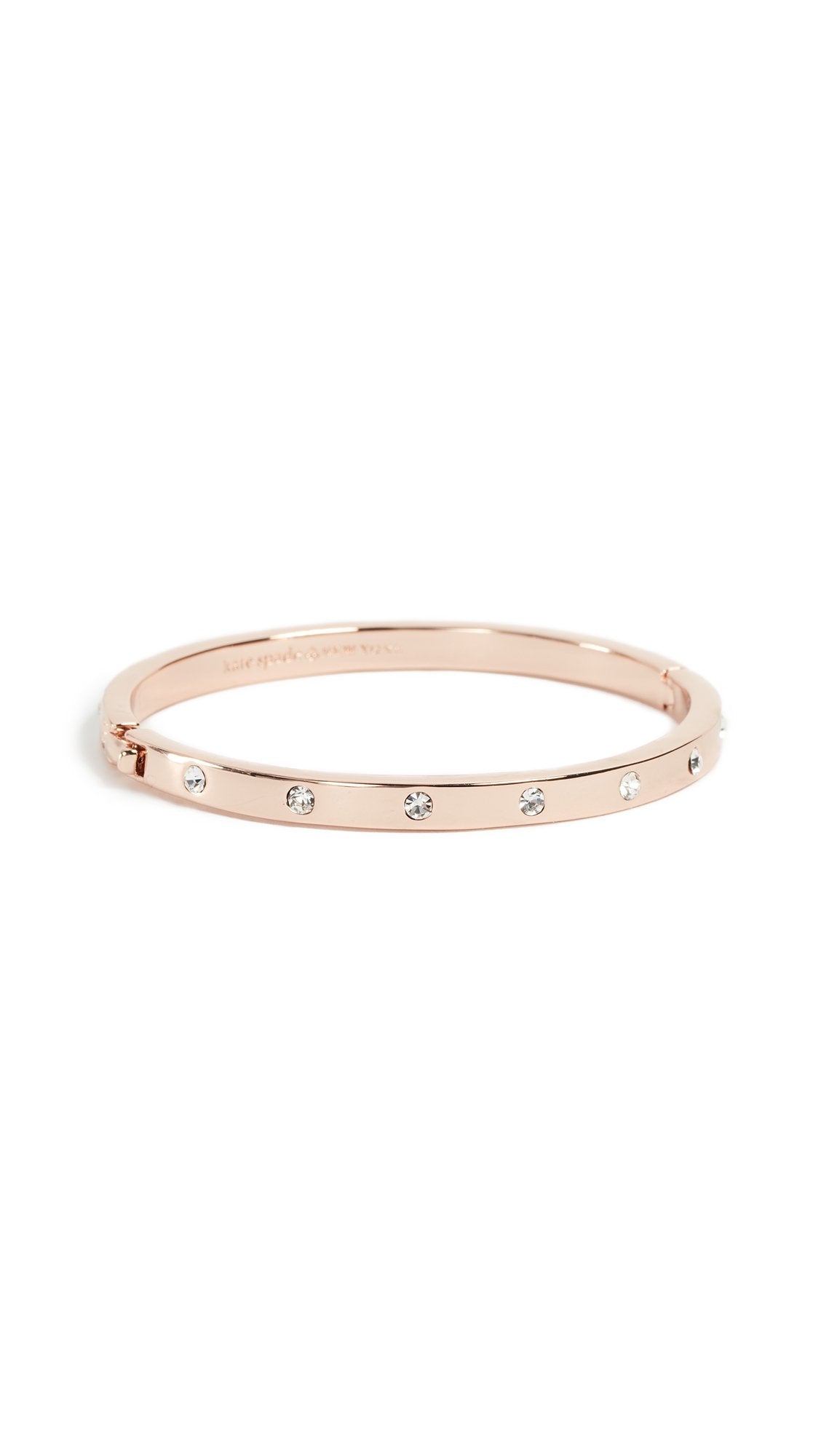 Kate Spade New York Set in Stone hinged bangle