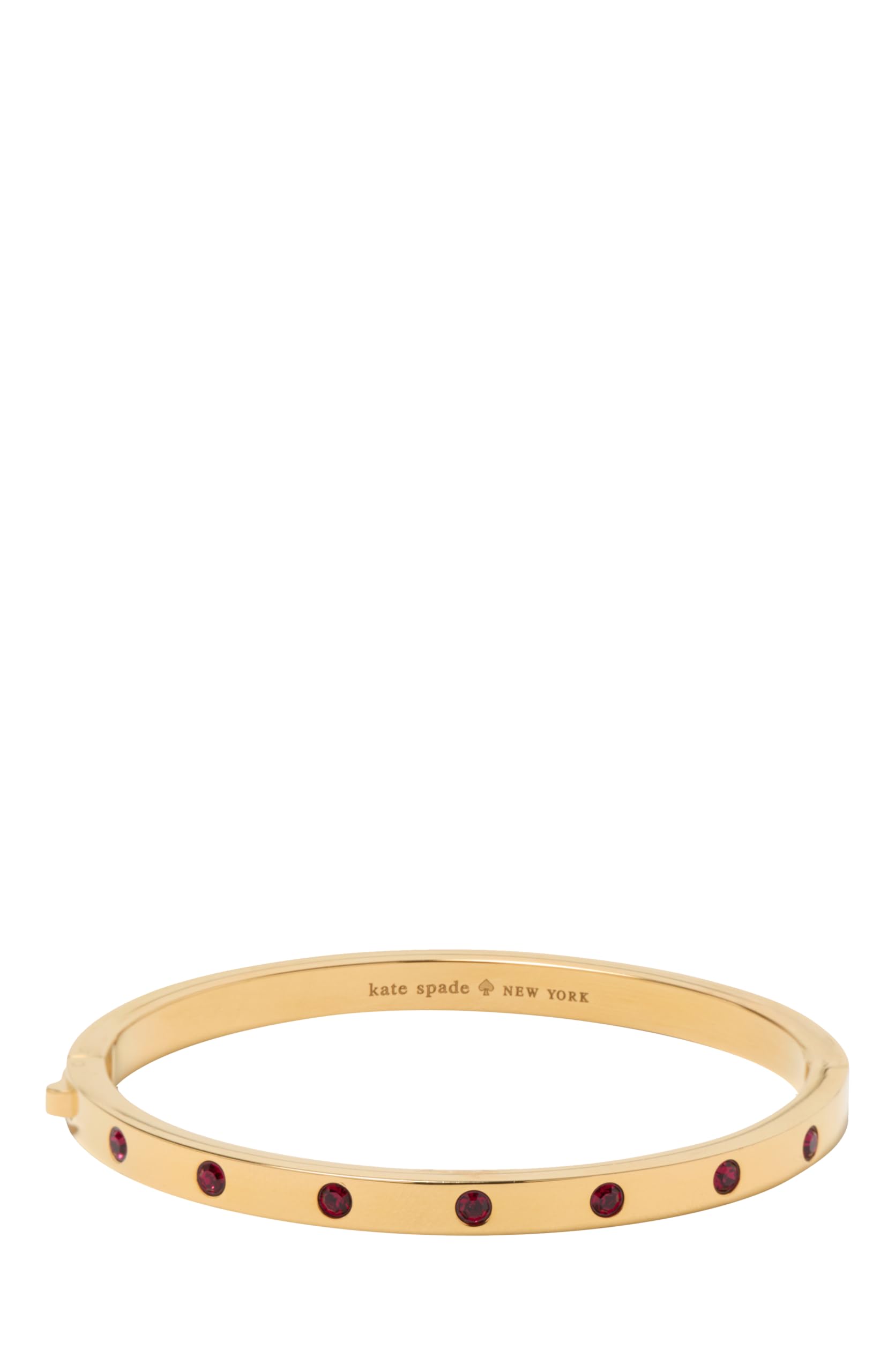 Kate Spade New York Set in Stone hinged bangle