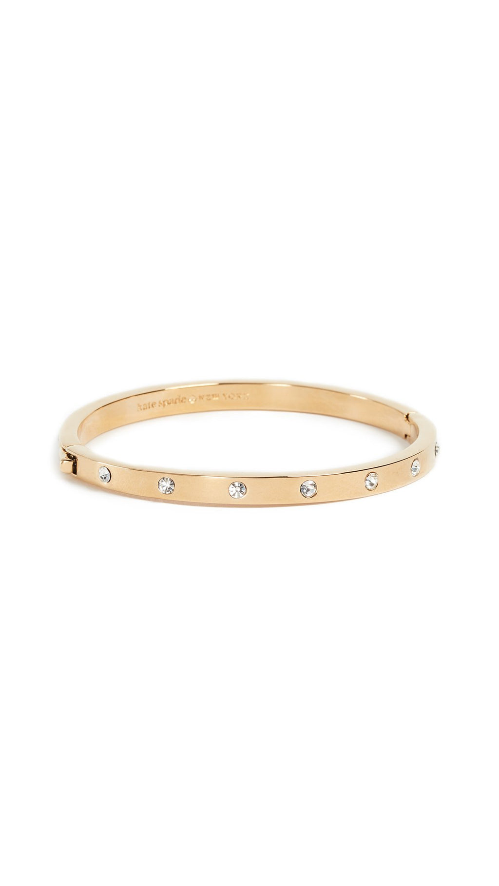 Kate Spade New York Set in Stone hinged bangle