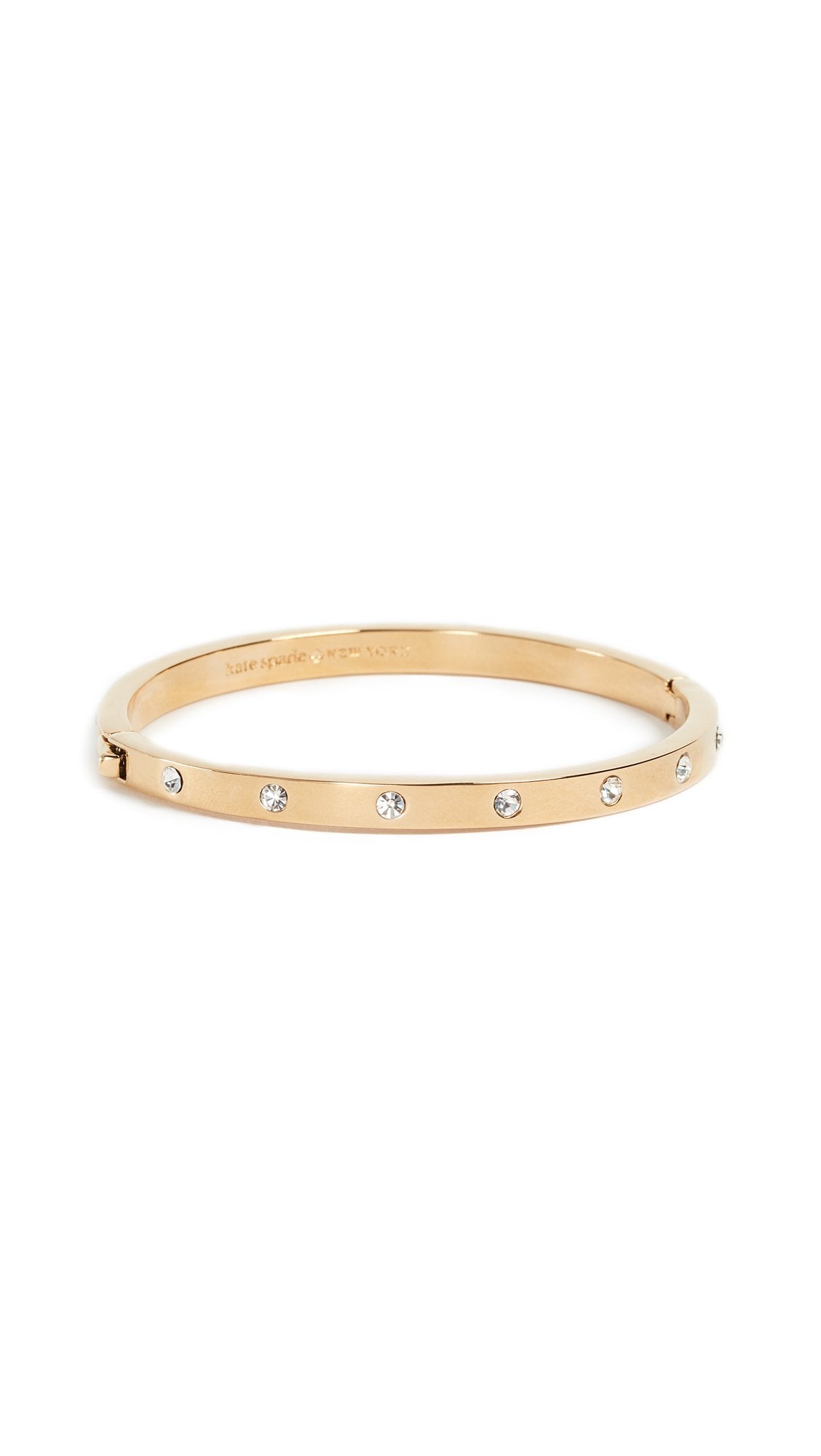 Kate Spade New York Set in Stone hinged bangle