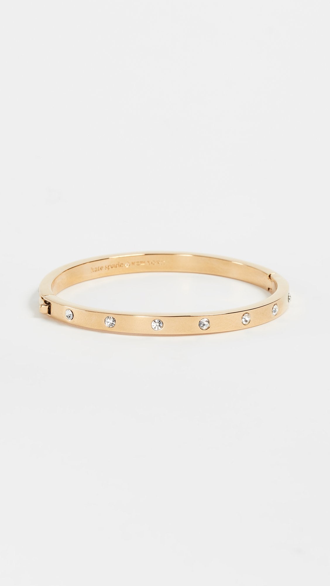 Kate Spade New York Set in Stone hinged bangle