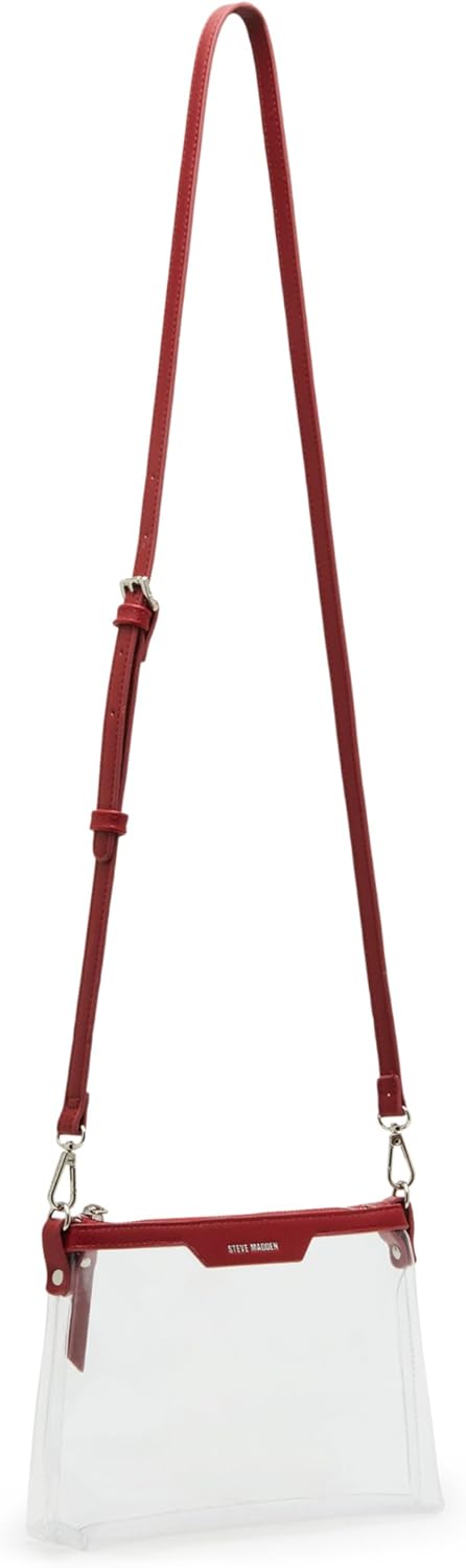 Steve Madden Dominic Clear Pouch with Card Case Gift Set