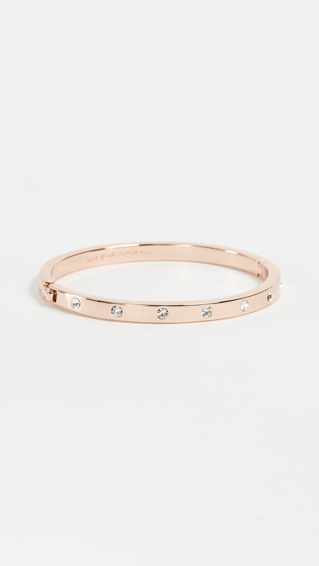 Kate Spade New York Set in Stone hinged bangle