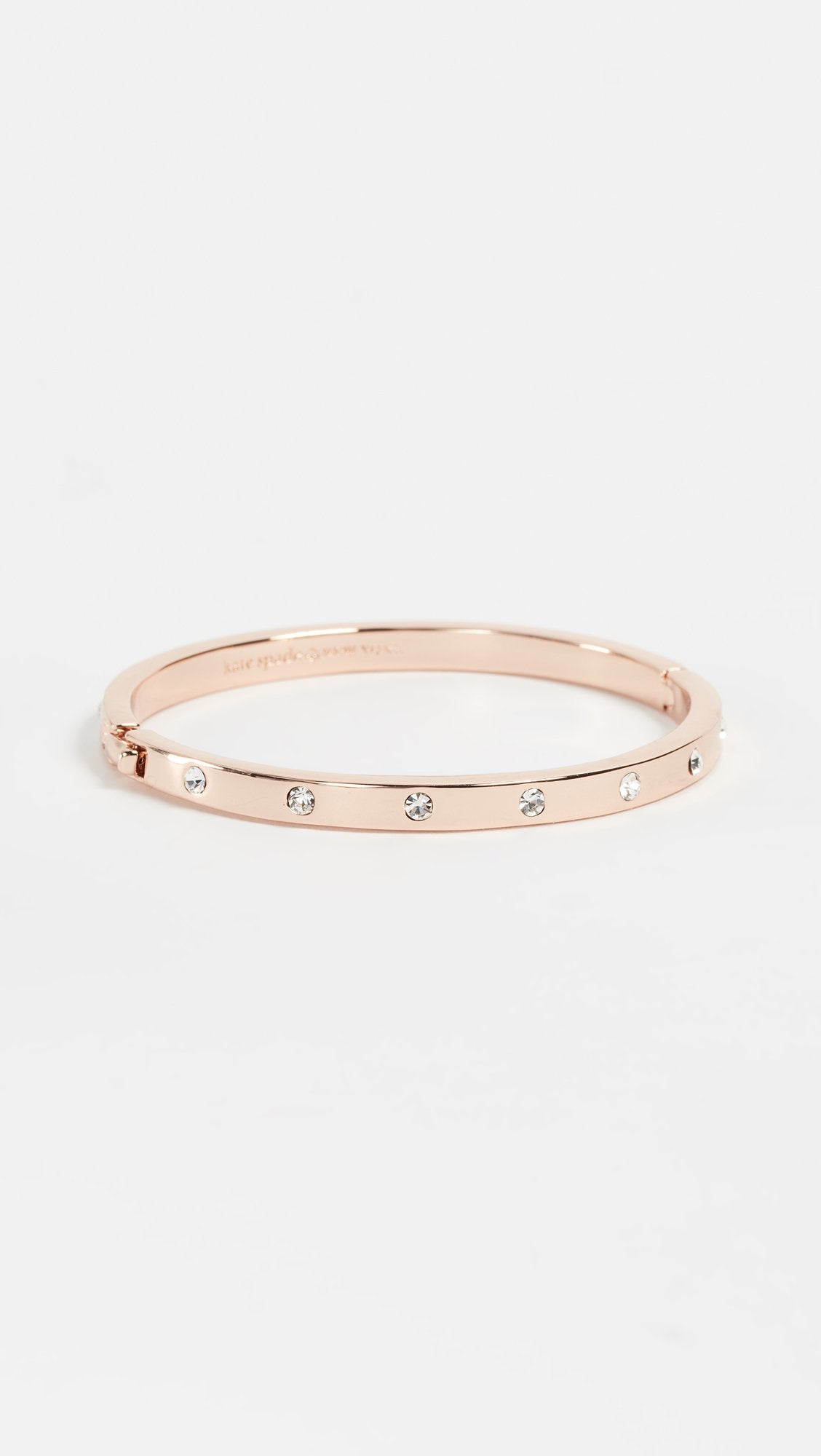 Kate Spade New York Set in Stone hinged bangle