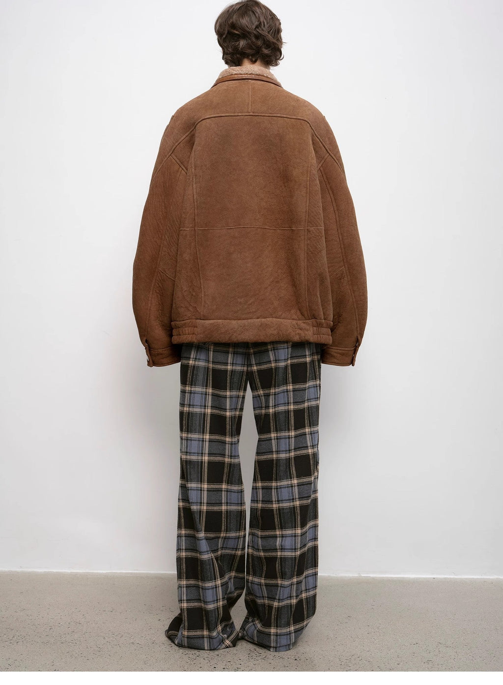 "Jazz Party" Motorcycle Jacket Merino Fur Short Fur Coat