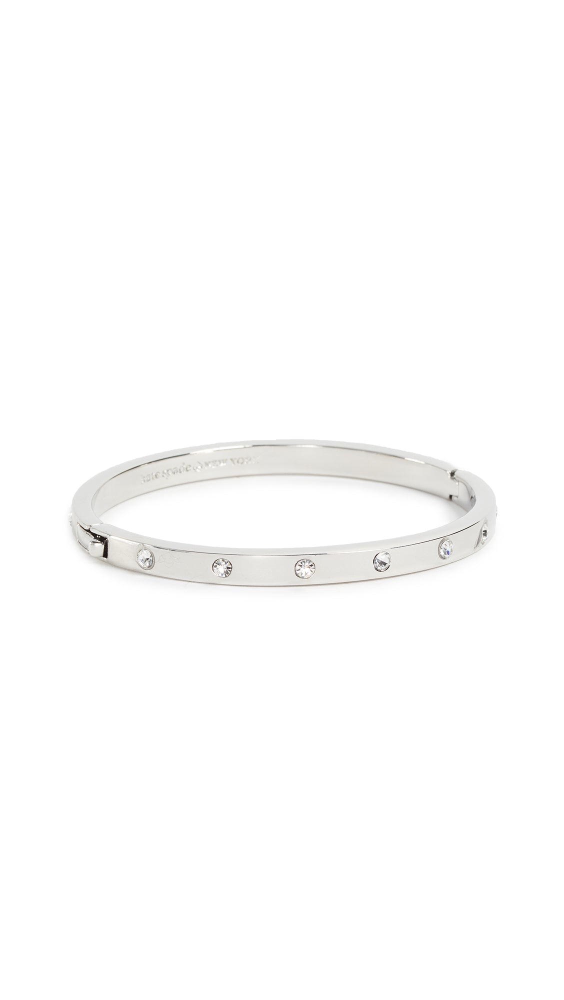 Kate Spade New York Set in Stone hinged bangle