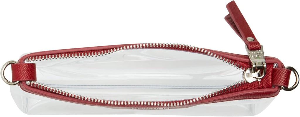 Steve Madden Dominic Clear Pouch with Card Case Gift Set