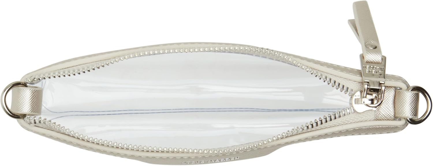 Steve Madden Dominic Clear Pouch with Card Case Gift Set