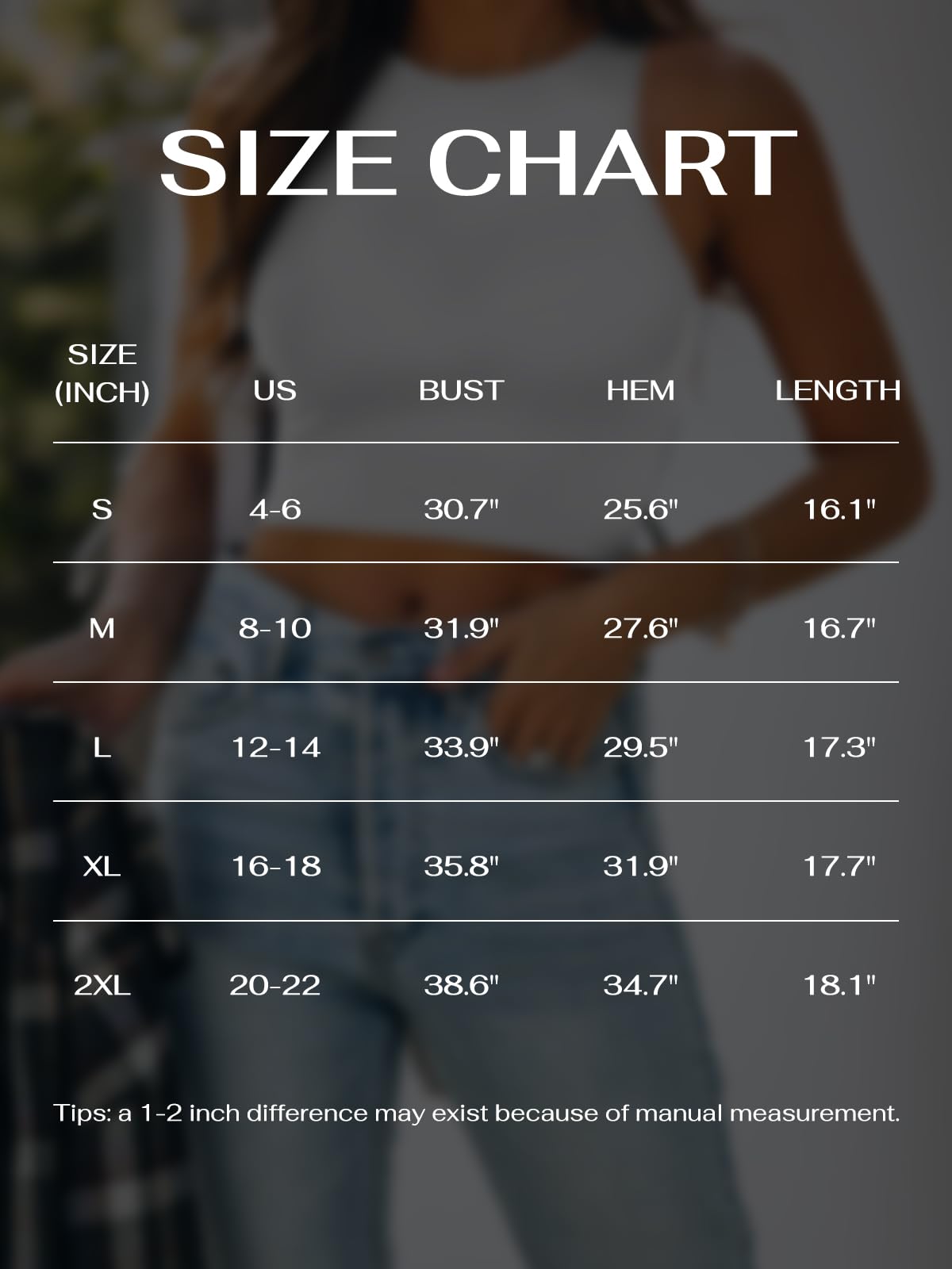 REORIA Women’s Sexy Sleeveless Racer Back Tank Tops Halter Neck Crop Tops