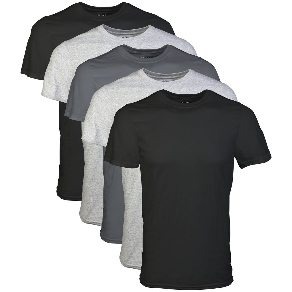 Gildan Mens Crew T-Shirts, Multipack, Style G1100