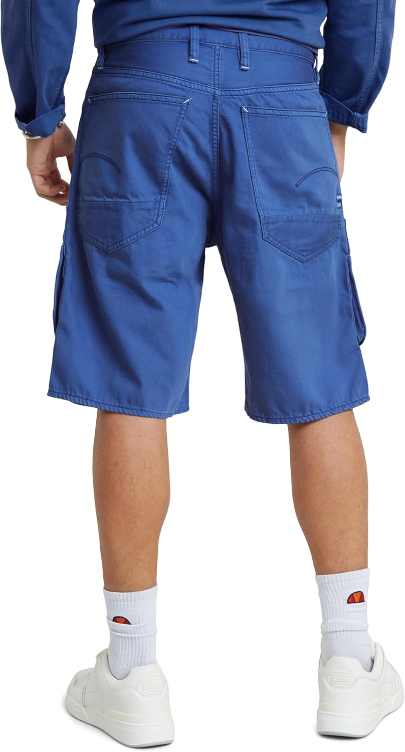 G-STAR RAW Men's Denim Cargo Loose Shorts