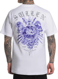 Sullen Men's Lowbo Artist Series Tattoo Lifestyle Graphic Standard Short Sleeve Tee White