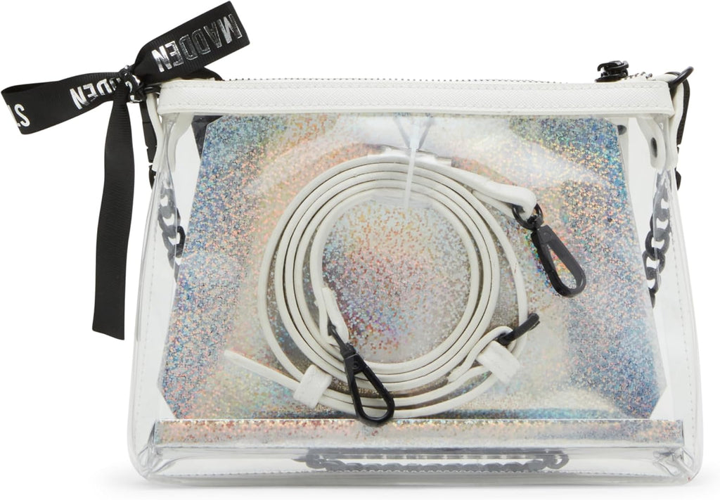 Steve Madden Dominic Clear Pouch with Card Case Gift Set