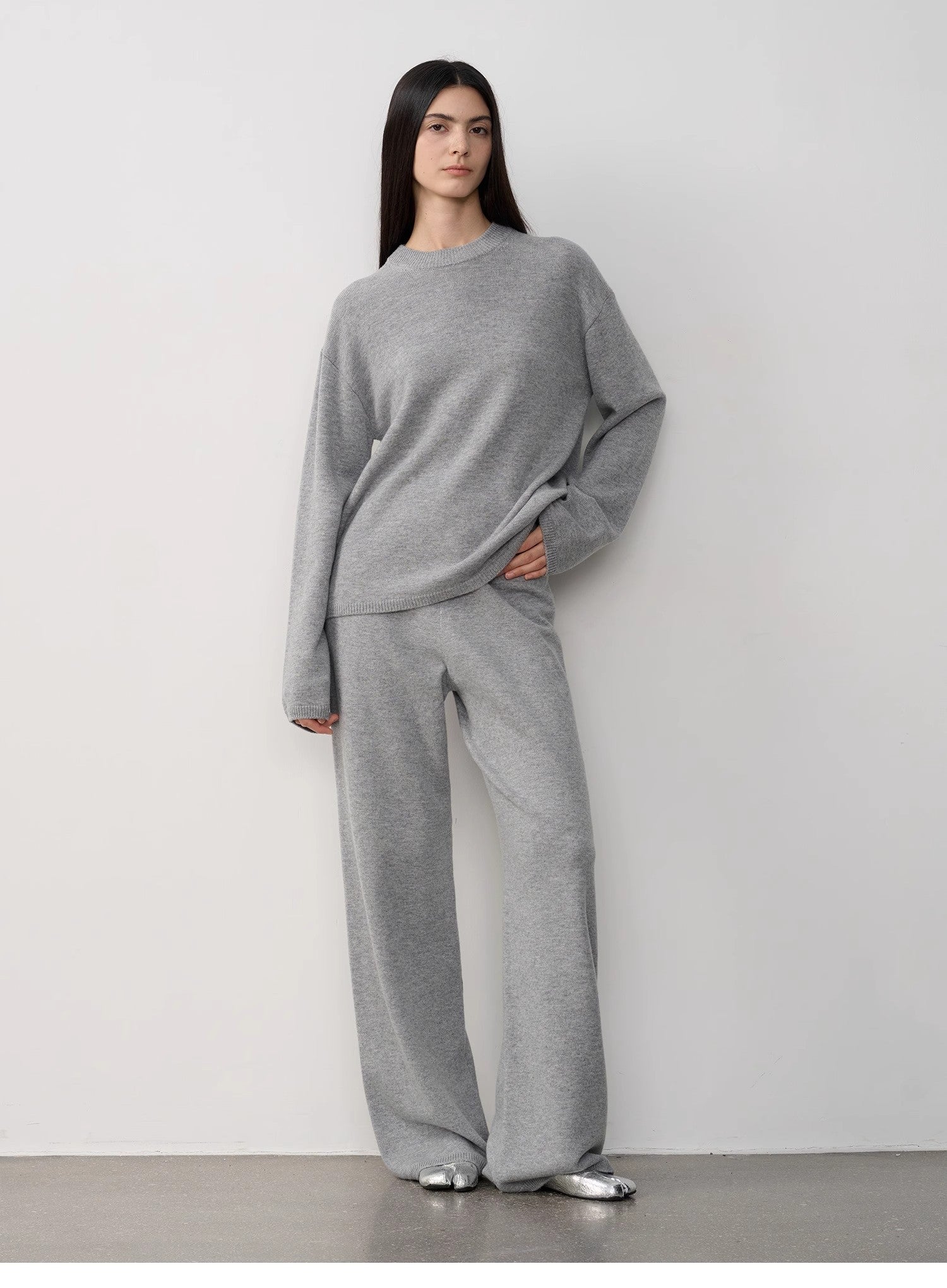 Fireladyfur Women's Merino Wool Knit Outfit