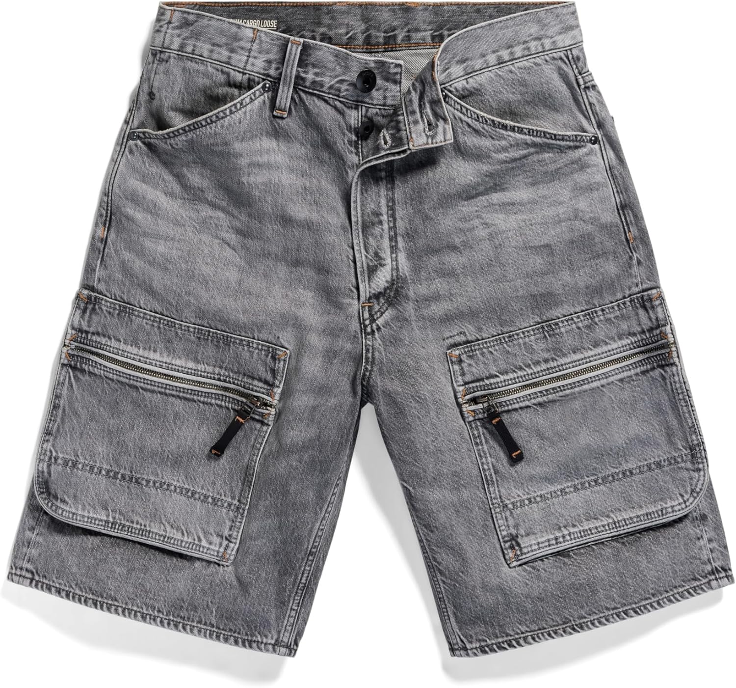 G-STAR RAW Men's Denim Cargo Loose Shorts