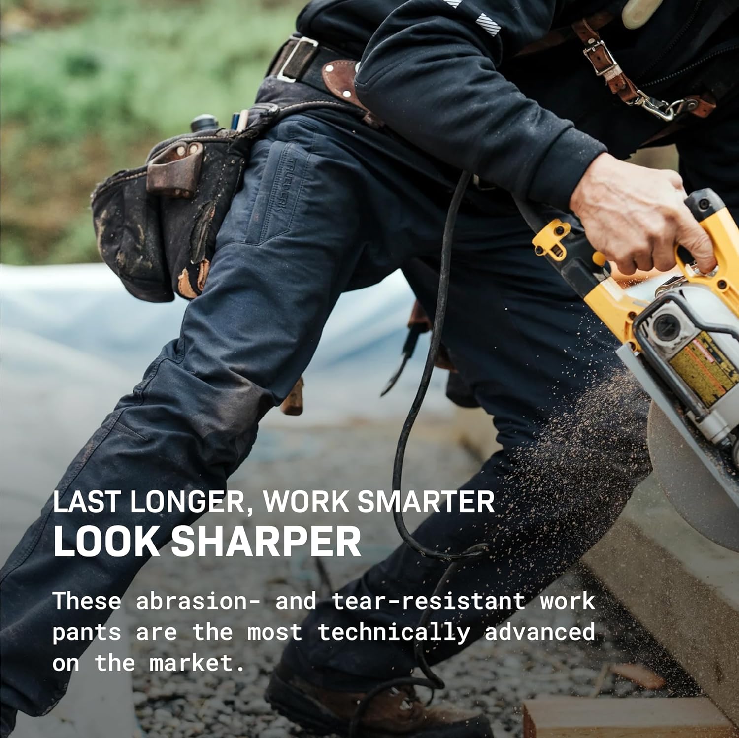 TRUEWERK Men's Work Pants - T2 WerkPant Technical Workwear