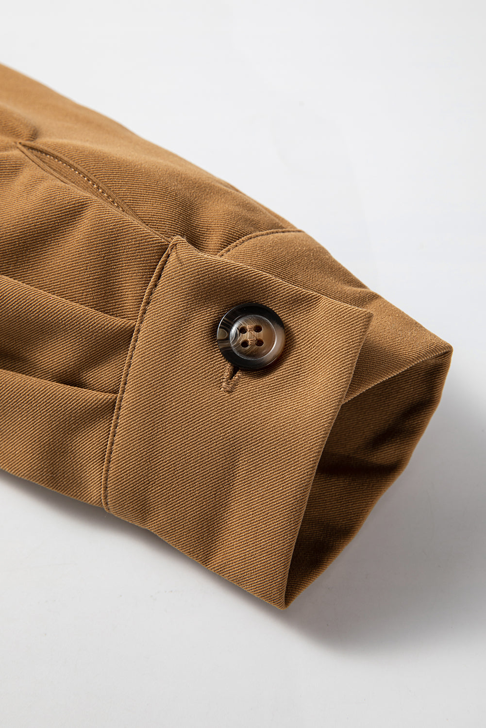 Khaki Plaid Patchwork Long Sleeve Mini Dress with Pockets