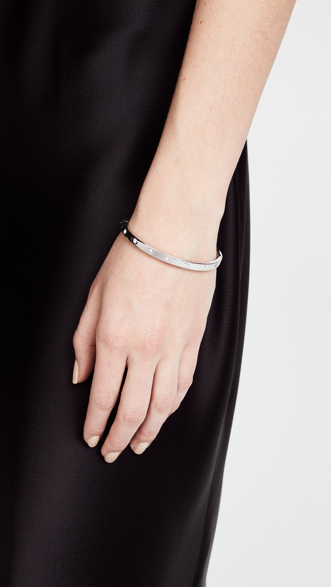 Kate Spade New York Set in Stone hinged bangle