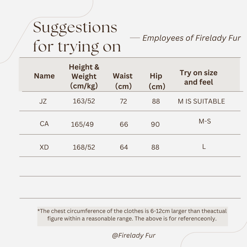 Fireladyfur Women's Merino Wool Knit Outfit