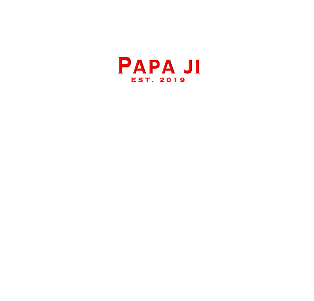 Retro Red Text PAPA JI T-Shirt
