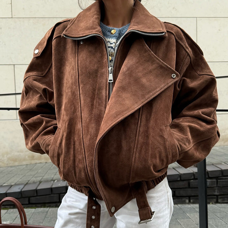 Short Loose Jacket Coat Women